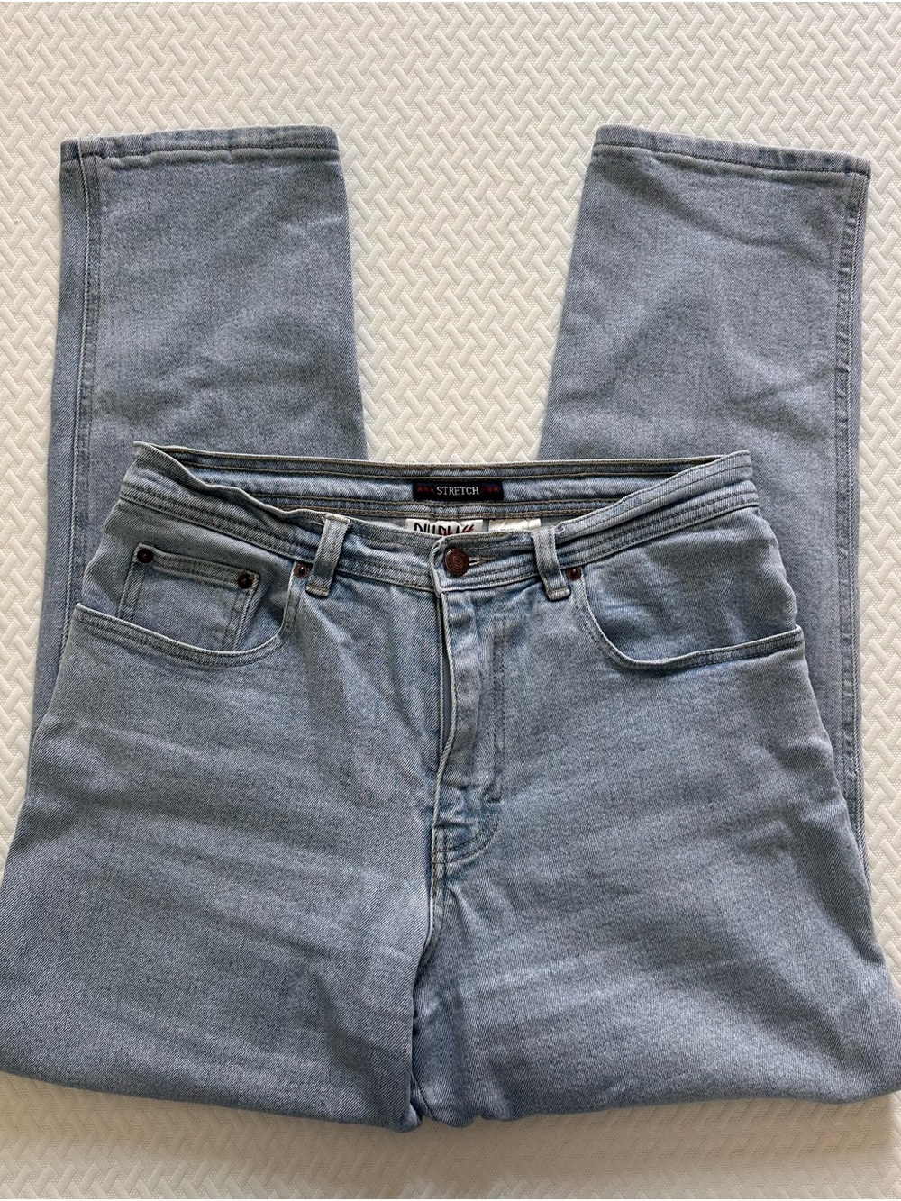 Bill Blass Light Blue Stretch Denim Jeans